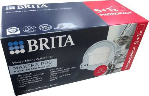 Brita Maxtra Pro All-in-1 5+1 Wasserfilterkartuschen Weiß - Bild 1