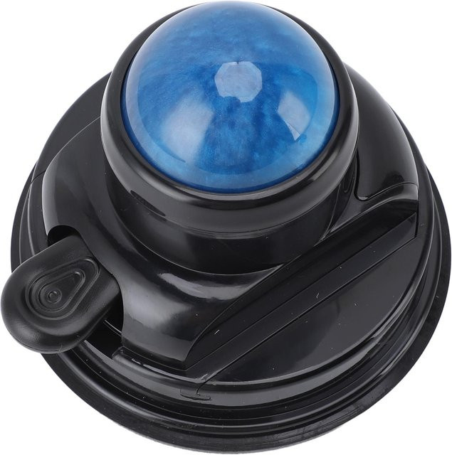 Koogeelife 2-in-1 Wandmontierte Massage-Rollerkugel zur Entspannung und Linderung von Muskelknoten im Tiefengewebe, Grau und Blau - Bild 1