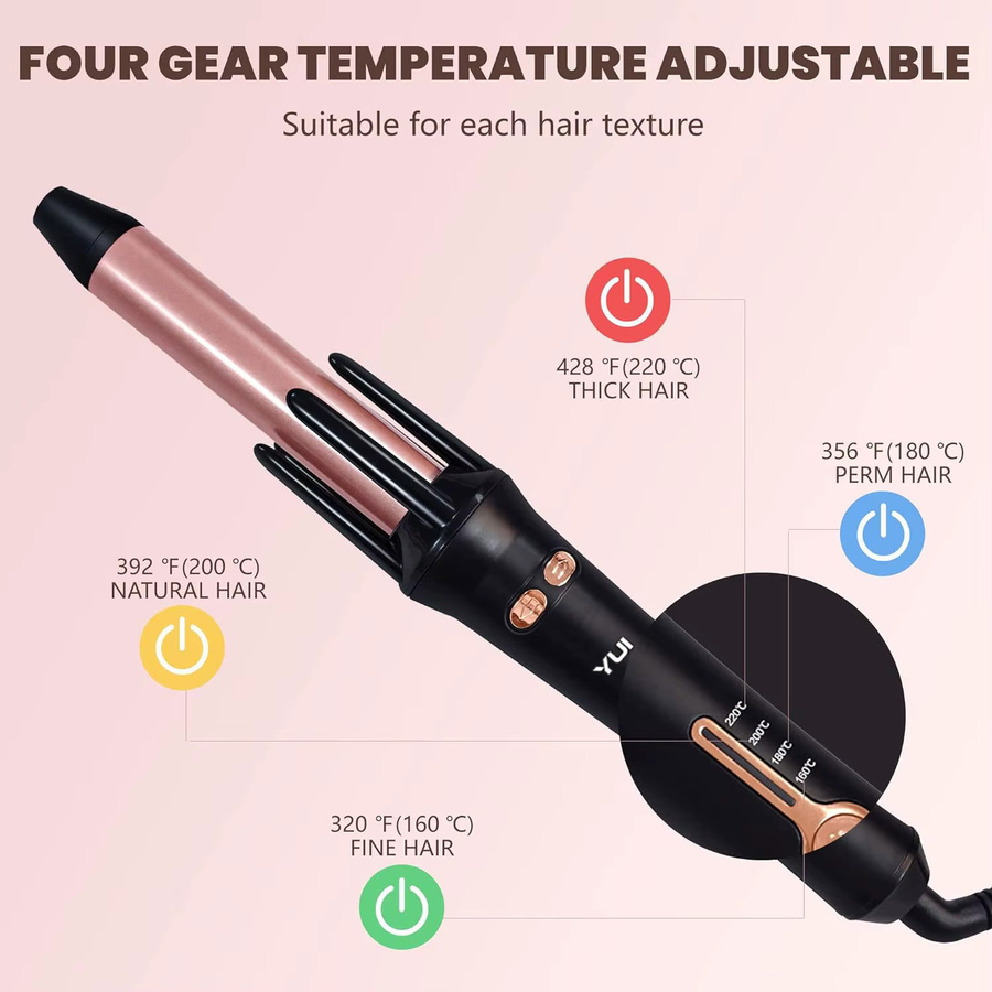 UKLISS Automatischer Keramik Haar Curler, Unisex - Bild 2