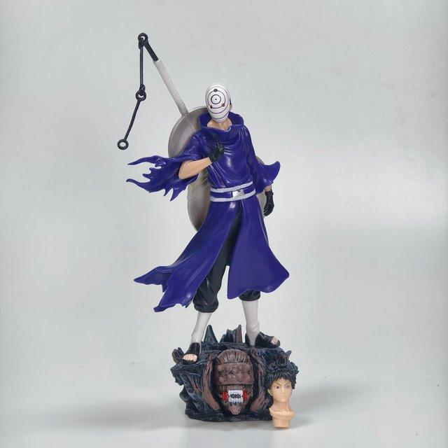 Naruto Uchiha Obito Actionfiguren, doppelköpfige Statue, ab 14 Jahren - Bild 1
