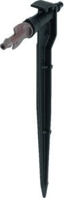 GEKA Drip Reihentropfer mit Erdspieß, 6 mm, 0-6 l/h, 6er Set - Bild 1