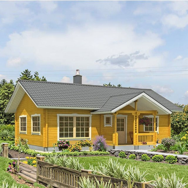 Sun Touch Outdoor-Holzhaus in natürlicher Gartenarchitektur - Bild 1