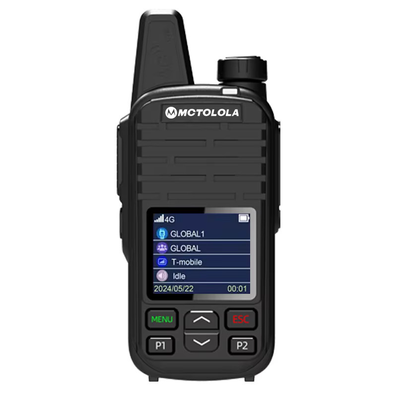 Motorola 4G LTE Drahtloses Intercom Walkie-Talkie mit Bluetooth und WiFi in Schwarz - Bild 6