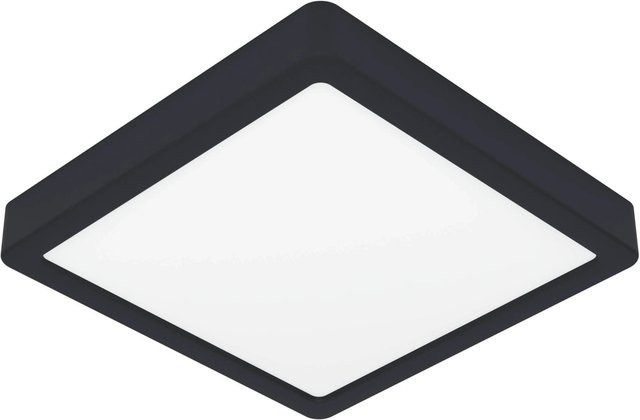 Eglo LED-Deckenleuchte Fueva 5 Schwarz B/T/H: 21 x 21 x 2,8 cm - Bild 1