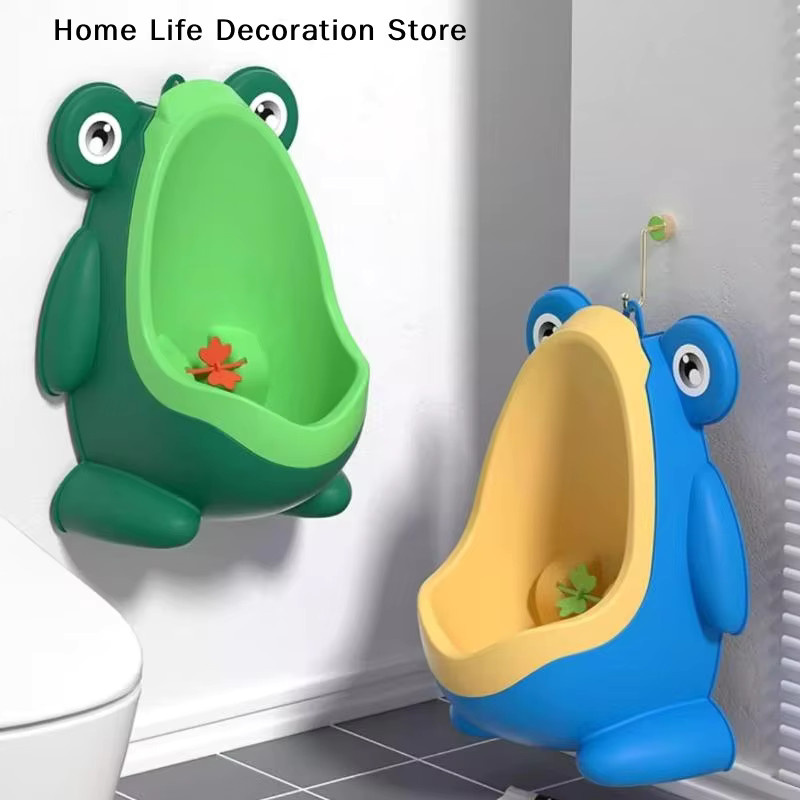 Frosch-Urinal-Trainer für Jungen mit Zielvorrichtung in Grün, Steh-Urinal für Kleinkinder - Bild 3