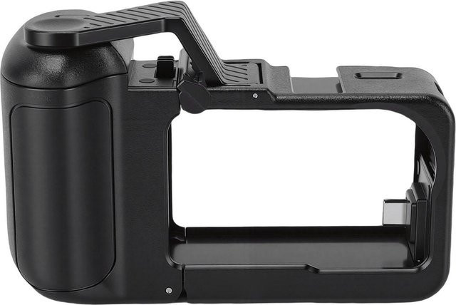 DJI 3-in-1 Action-Kamera-Käfig und Griff-Kit mit 4000mAh Akku passend für DJI Action 5 Pro, 4 und 3 in Grau - Bild 1