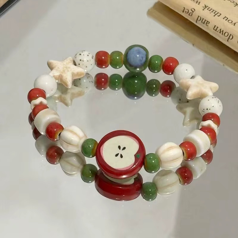 MOONBIFFY Armband, Keramik, Perle, Bunt - Bild 1