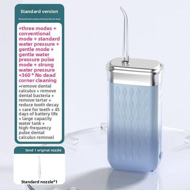 Binchi Health Technology Elektrischer Dental-Flosser, Grau - Bild 1
