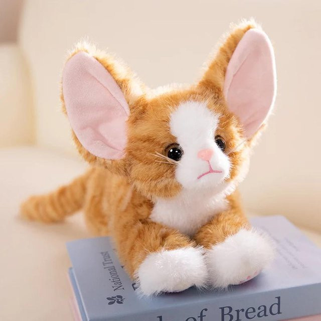 BC Pet Supplies Devon Rex Plüschtier, orange, 53cm, ab 14 Jahren - Bild 1