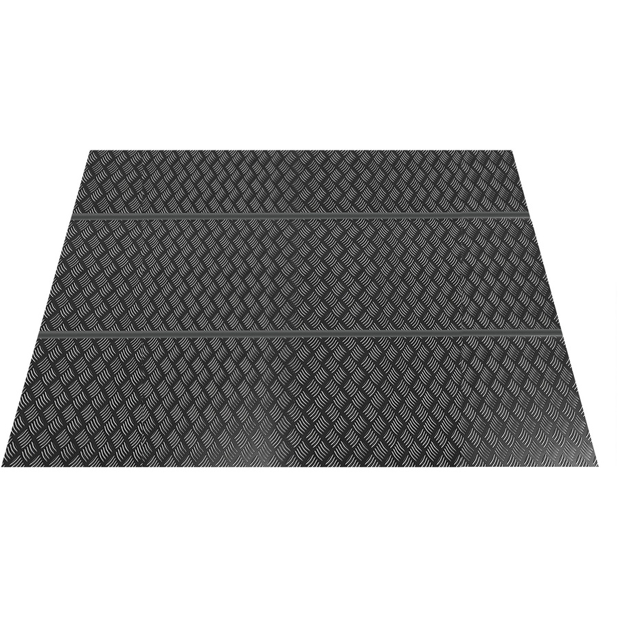 Firstline Aluminium Riffelblechboden für Premium-Pultdach-Haus in Grau, B/T/H: 197 x 187 x 201 cm - Bild 2