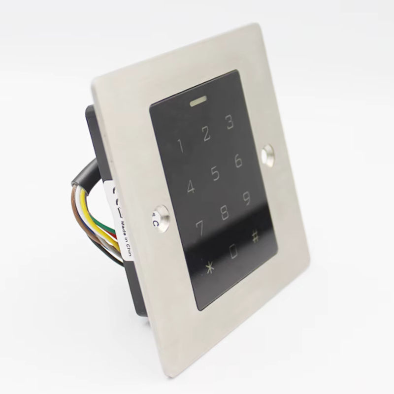 Asia-Teco Metall Zugangskontrollsystem-Kit in Silber mit wasserdichtem 125-kHz-RFID-Leser, 1000 Benutzer, Türöffner und Wiegand-Ausgang - Bild 4