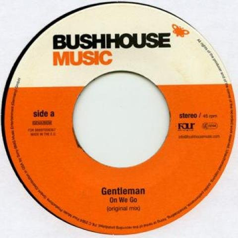 Gentleman - On We Go 7-Zoll Vinyl Single (Reggae, Ska & Dub) von Four Music - Bild 1