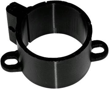 FTCAP NRS 35 Elko-Befestigungsschelle mit Schraubanschluss in Schwarz, Durchmesser: 35 mm, Länge: 60 mm - Bild 1