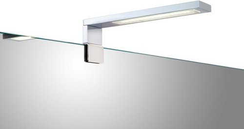 JOKEY LED-Aufsatzleuchte Lines I in Chrom, silberfarben, B/H: 16,2 x 6,5 cm - Bild 1