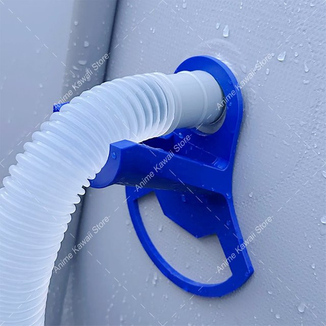 3D-gedruckter Poolschlauchhalter als Zubehör für Bestway und Intex Aufstellpools - Bild 1
