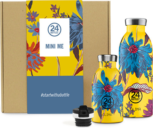 24Bottles Gift Box Mini Me Clima Bottle Aster in Multicolour - Bild 1