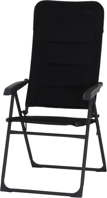 Siena Garden Campingsessel Premium in Anthrazit mit Aluminiumgestell und AirMesh, B/T/H: 59 x 70,5 x 118 cm - Bild 1