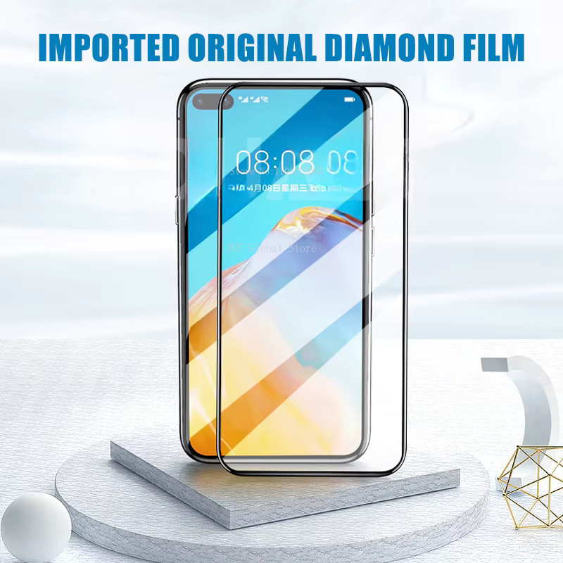 Transparentes gehärtetes Glas als Displayschutz für Huawei P30, P40 Lite, E, Smart, Z, S, P20 Pro, P10 und Mate 30 Lite - Bild 3