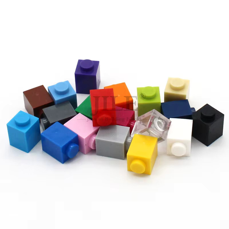 jile MOC 3005 Bausteine Ziegel, 200-teiliges Set, Kunststoff, Schwarz, Bunt / Mehrfarbig - Bild 2