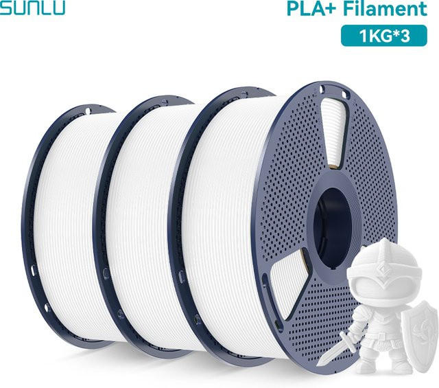 SUNLU PLA PLUS 3D-Drucker Filament Grün, 1,75 mm, 3 kg - Bild 1