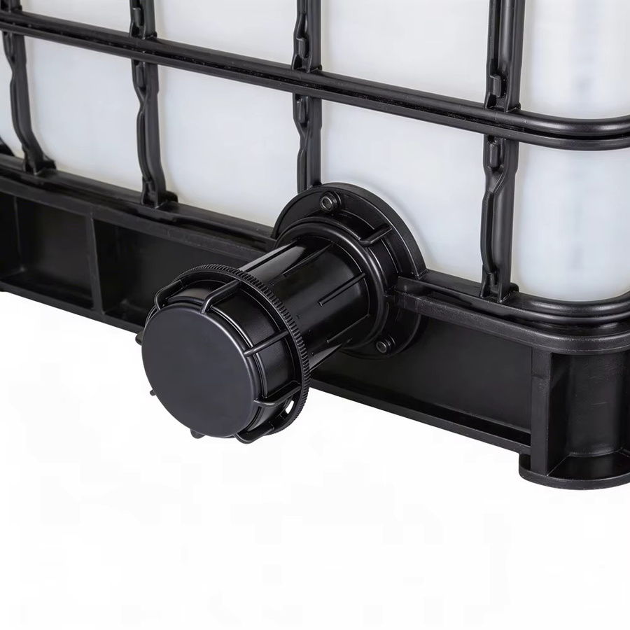 Adhere To Fly IBC-Tank-Verlängerungsadapter S60*2 aus Kunststoff, Farbe Schwarz, 60mm Grobgewinde Weiblich x Männlich für Tonnenbehälter und Wassertank-Auslassanschluss - Bild 4