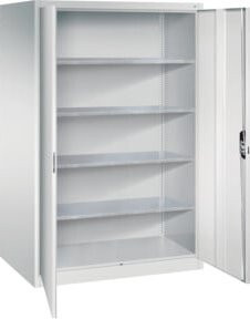 C+P Werkzeugschrank Acurado 7035/7035 in Grau und Weiß, abschließbar, B/T/H: 195 x 120 x 80 cm - Bild 1
