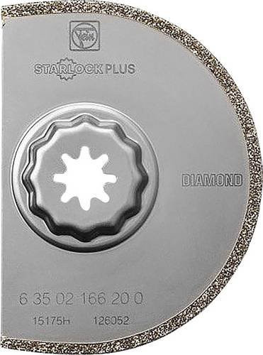 Fein Diamant-Segmentsägeblatt StarLockPlus für Stein, Durchmesser: 90 mm, Dicke: 2,2 mm, Farbe: Silber - Bild 1