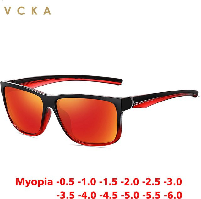 VCKA Sonnenbrille, quadratisch, Herren, Vollrand, TR90, polarisiert - Bild 1