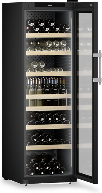 Liebherr Weinschrank WFbli Professional in Schwarz mit Smart Device Funktion, B/H/T: 59,7 x 188,4 x 76,3 cm - Bild 1