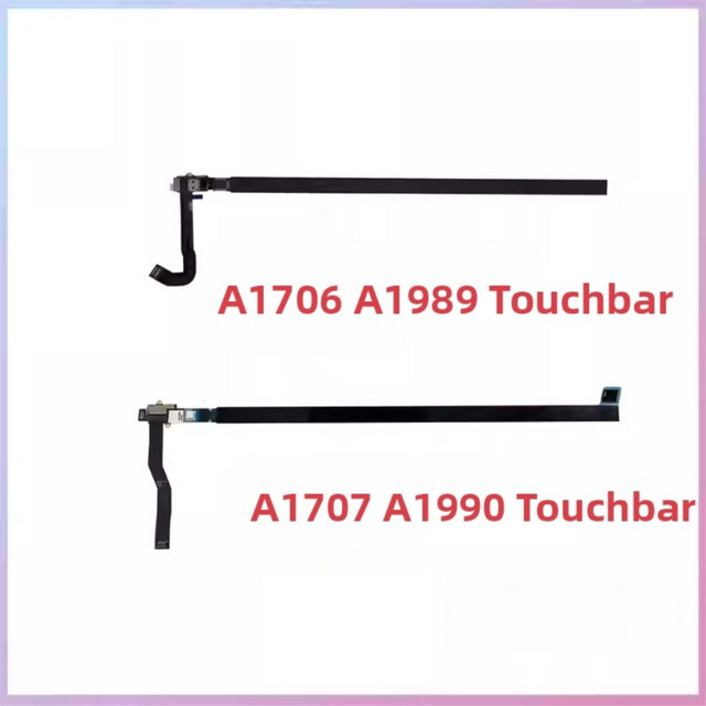 Apple Original Touch Bar Display in Schwarz für MacBook Pro 13 und 15 Zoll Modelle A1706 A1707 A1989 A1990 Ersatzteil - Bild 1