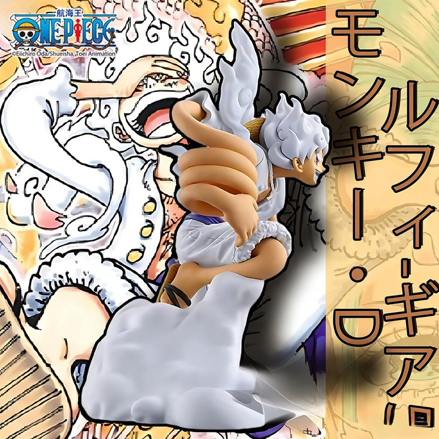 Yiran toy 1 One Piece Nika Luffy Stifthalter Figur Ornament 1-teiliges Set - Bild 2