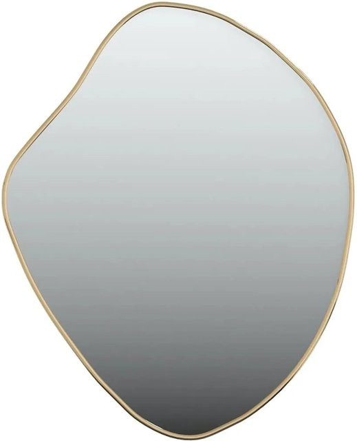 vidaXL Wandspiegel Golden, Rechteckig, Breite: 50 cm, Höhe: 40 cm - Bild 1