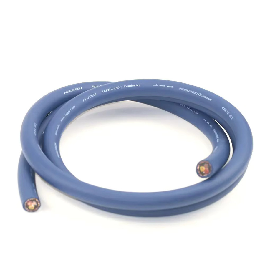 Furutech FP-3TS20 OCC Blue Ribbon HiFi-Stromkabel in Blau - Bild 2