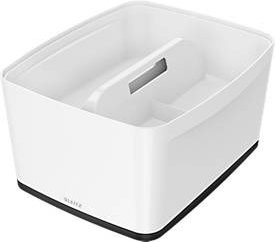 Leitz MyBox Ablagebox für DIN A4 Utensilien, weiß/schwarz - Bild 1