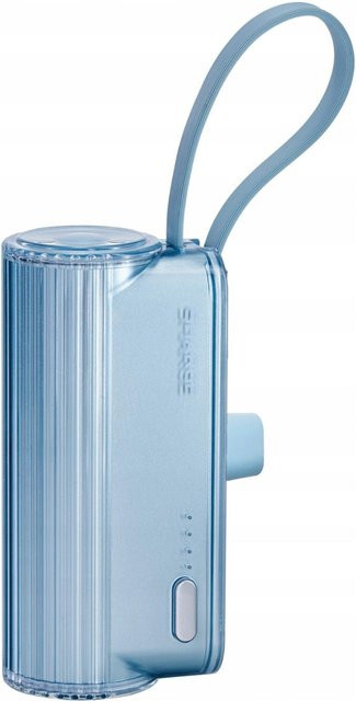 SHARGE FlowMini 2Pro Powerbank Blau mit 5800mAh, USB-C und Lightning, 22,5W - Bild 1