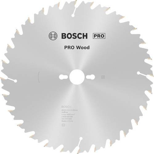 Bosch Kreissägeblatt Speedline Wood Hartmetall mit 28 Zähnen, Farbe: Silber, Durchmesser: 300 mm, Bohrung: 30 mm, Breite: 3,2 mm - Bild 1