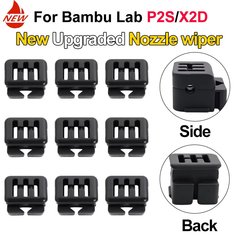 Bambu Lab Silikonbürste Düsenreiniger für Hotend-Reinigung in Schwarz - Bild 5