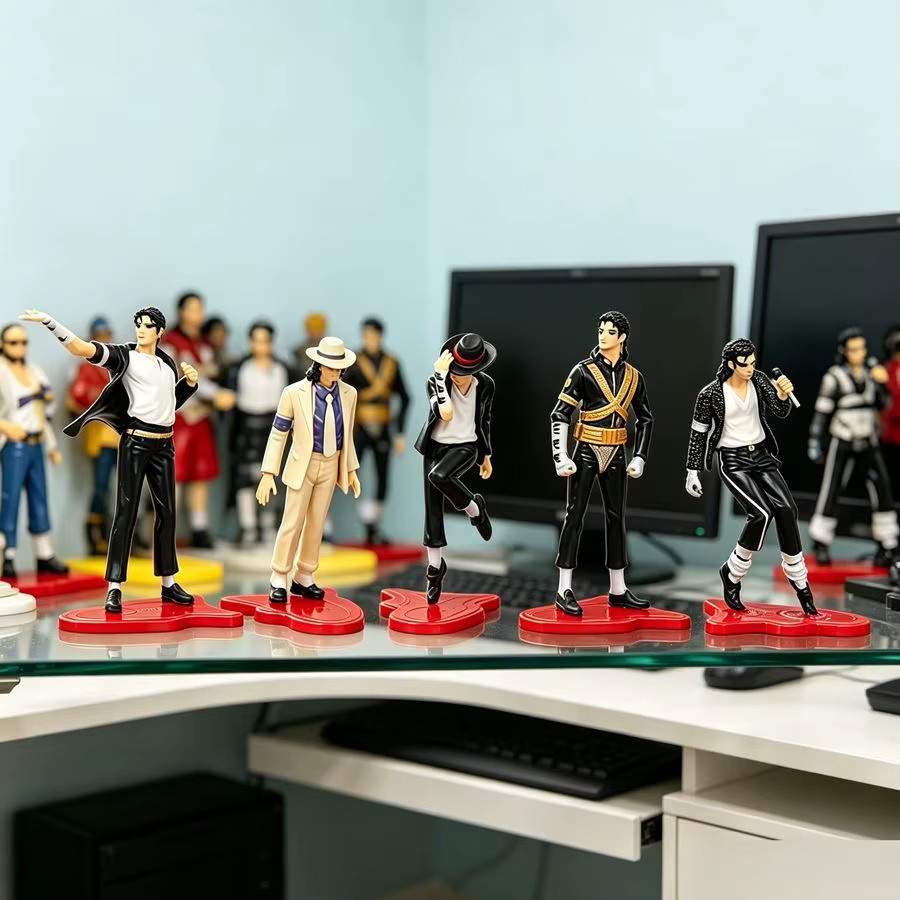 Bandai Michael Jackson Superstar Spacewalk, Cartoon Anime Figuren, Puppen, Set / Bundle - Bild 3