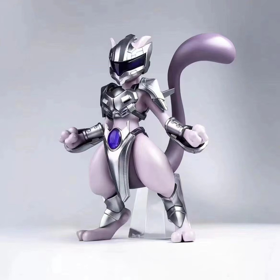 Potdemiel Mew Mewtwo Actionfiguren, Pokémon, Einzelfigur, PVC - Bild 2