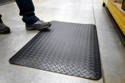 Ergonomiematte Comfort-Lok von COBA in Schwarz, B/T: 70 x 80 cm - Bild 1