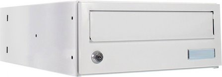 Rottner Briefkasten Imola, weiß, Stahl, B/H: 30,5 x 12,5 cm - Bild 1