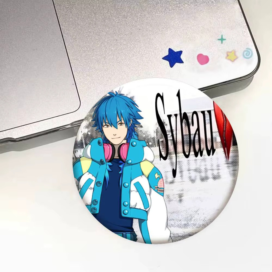 Brosche Aoba Seragaki, Emaille-Pin, Rund - Bild 5