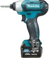 Makita Akku-Schlagschrauber TD110DSMJ 10,8 V mit 2 Akkus in Blau/Schwarz - Bild 1
