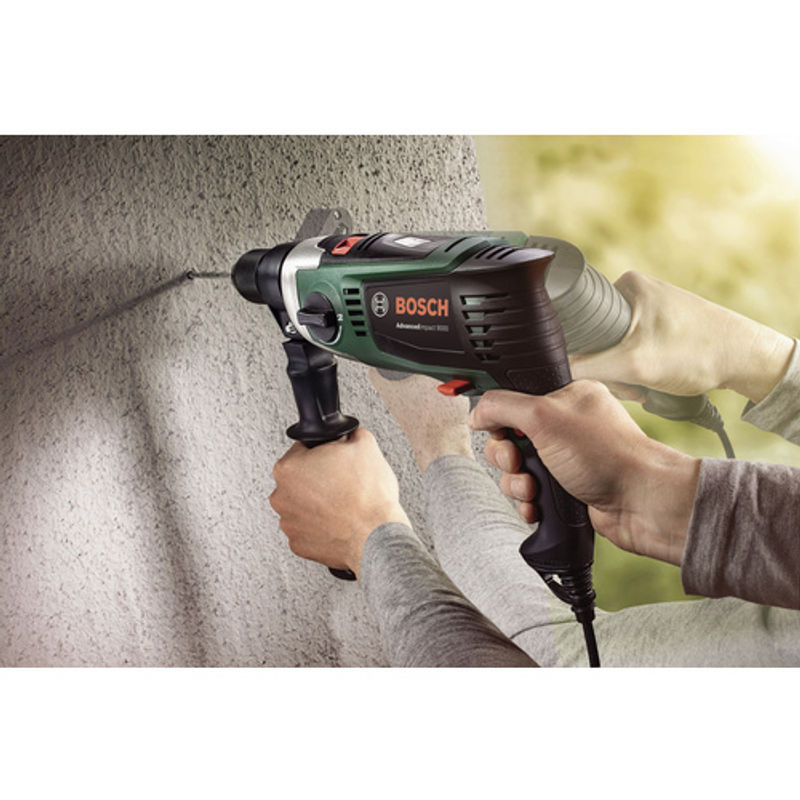 Bosch Home & Garden Schlagbohrmaschine AdvancedImpact 900 in Grün und Schwarz mit 900 W Leistung - Bild 3