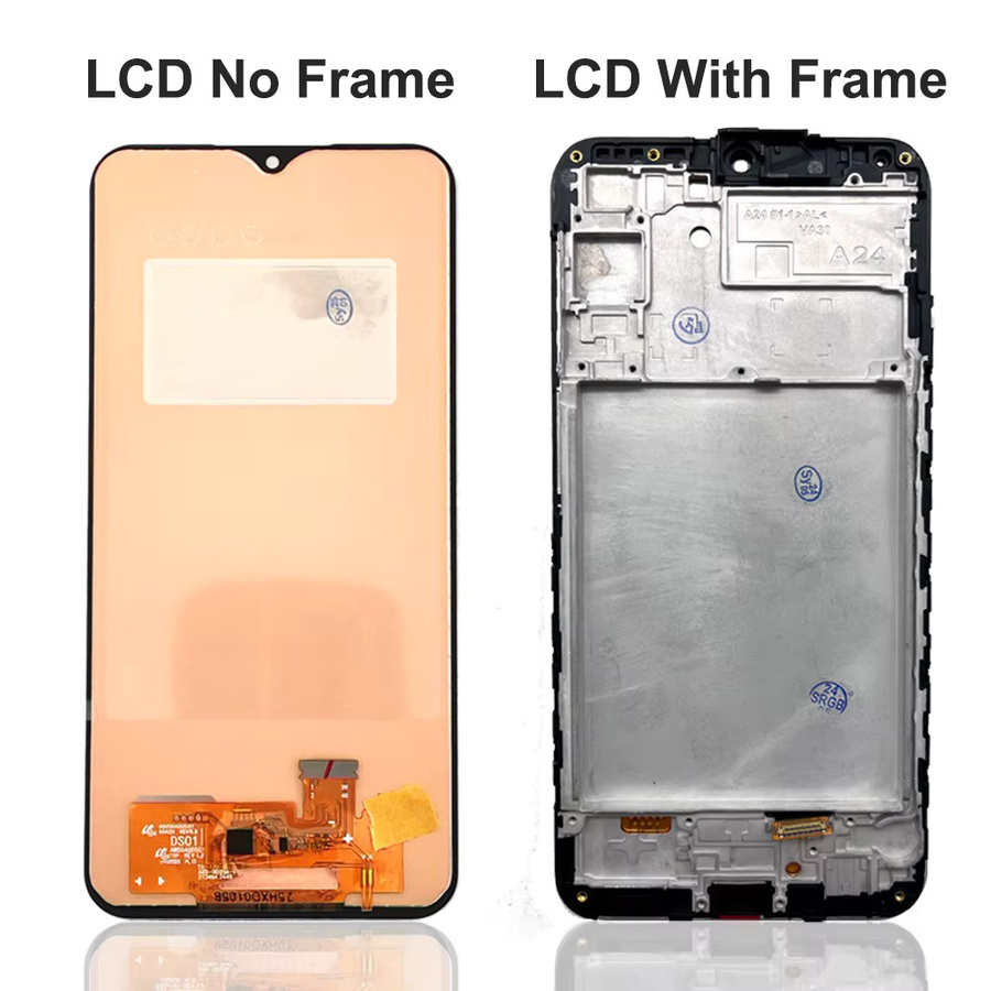 AUMOOK AMOLED Display mit Touchscreen Digitizer Montage für Samsung Galaxy A24 4G, Farbe: Schwarz - Bild 4