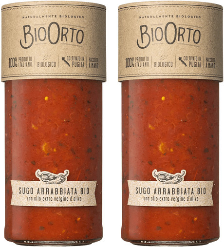 Bio Orto Tomatensauce Arrabbiata Bio 2 x 550 g - Bild 1