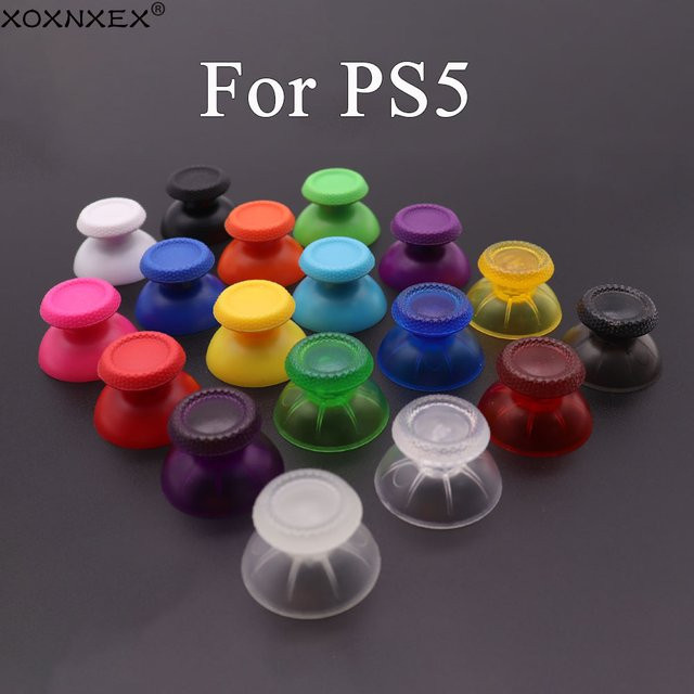 Joystick-Kappen für PS5 Controller BDM-010 020 030 Ersatz-Analogsticks und Daumengriffe - Bild 1