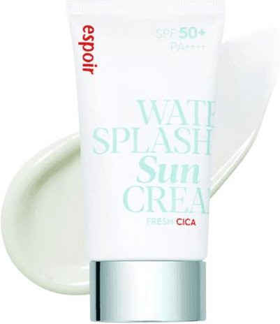 espoir Water Splash Sun Cream Fresh Cica Sonnencreme, 60 ml, LSF 50+ - Bild 1
