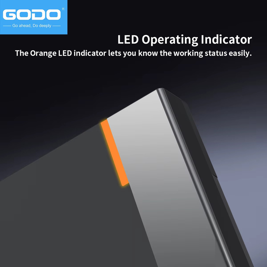 GODO USB 3.0 HDD/SSD-Gehäuse für 2,5-Zoll SATA Festplatten, werkzeuglos und tragbar, Schwarz - Bild 4