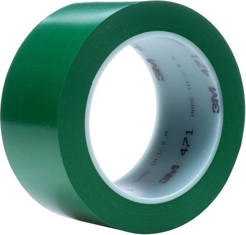 3M 471F PVC-Klebeband Grün Breite: 50 mm, Länge: 33 m - Bild 1